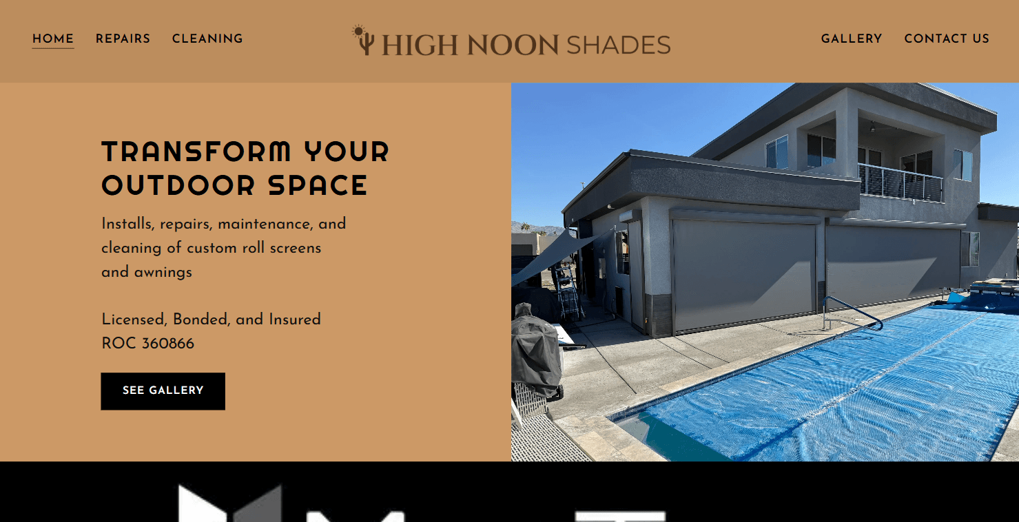 High Noon Shades old site